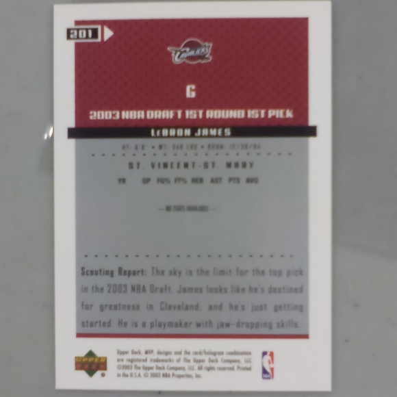 Lebron james rookie card - Picture 4 of 4